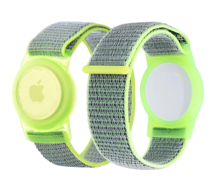 Lokalizator i komunikator Mobile Origin AirTag Strap green vibe